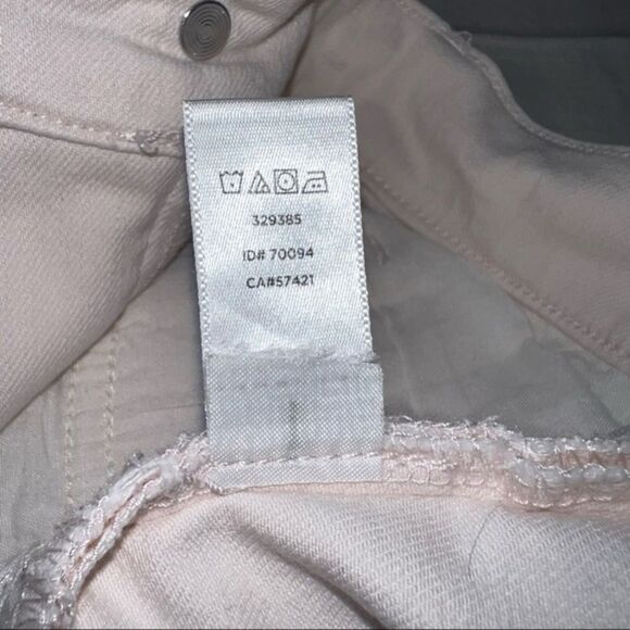 LOFT Blush Pink Modern Cuffed Crop Jeans - Picture 10 of 10